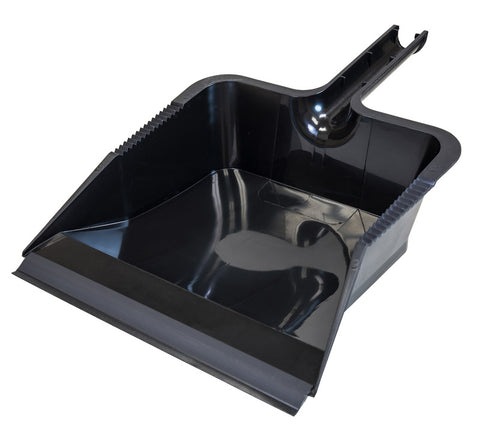 Quickie Plastic Wide Mouth Dust Pan, Pack of 4