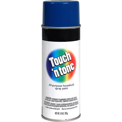 Rust-Oleum Touch 'N Tone Gloss Royal Blue Spray Paint 10 oz, Pack of 6