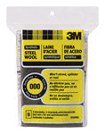 3M 2 in. W x 4 in. L Extra Fine 000 Steel Wool