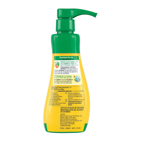 Miracle-Gro Indoor Plant Food For House Plants 8 oz.