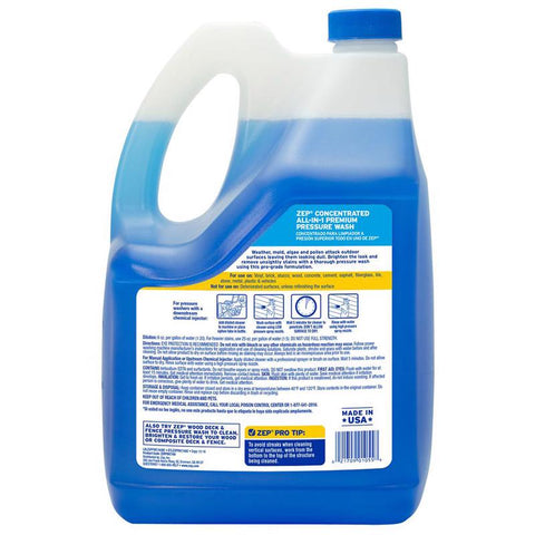 Zep All-in-One Pressure Wash 1.35 gal Liquid, Pack of 4
