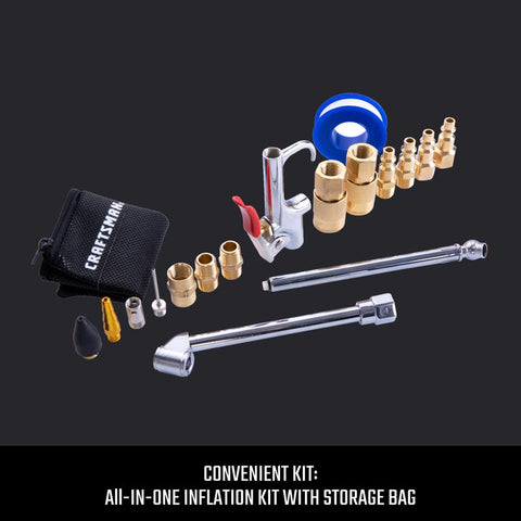 Craftsman 1/4 in. Air Tool Accessory Kit 18 pc