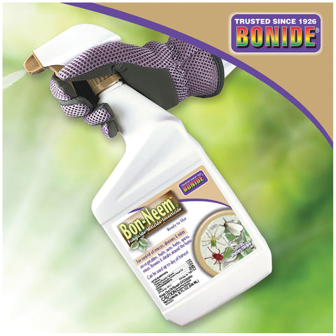 Bonide Bon-Neem II Organic Insect, Disease & Mite Control For Insects and Fungus 1 qt.