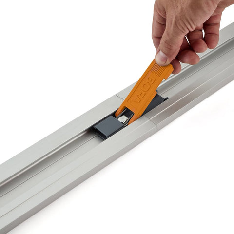 BORA NGX Series 546100 Clamp Edge Guide, 3 in W, Aluminum