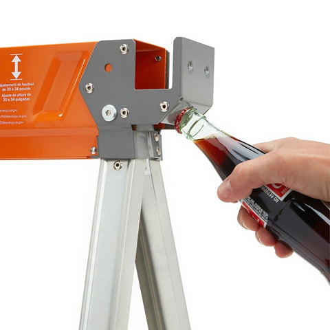 Bora Portamate PM-3360 Sawhorse, 2700 lb, 3 in W, 38 in H