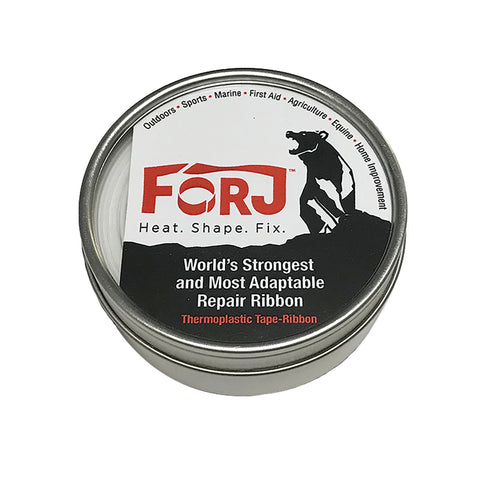 Forj White Polyethylene/Resin Thermoplastic Tape