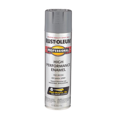 Rust-Oleum Professional Gloss Dark Machine Gray Spray Paint 15 oz
