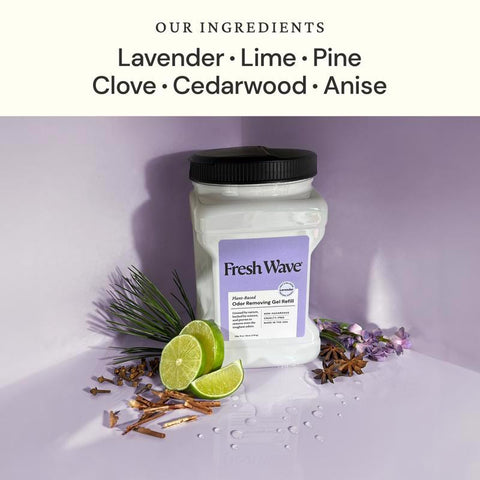 Fresh Wave Lavender Scent Air Freshener Refill 63 oz Gel