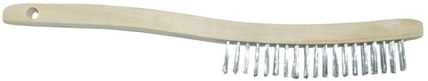 Allway 1 in. W x 14 in. L Stainless Steel Wire Brush