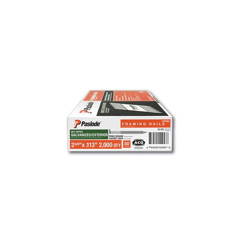 Paslode RounDrive 2-3/8 in. x .113 Hot Dipped Galvanized Framing Framing Nails 2,000 box
