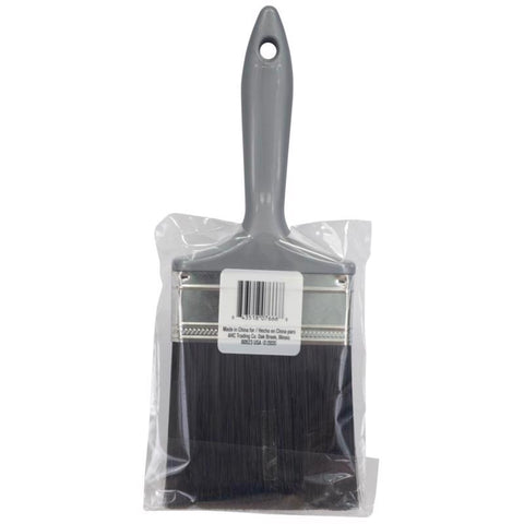 Home Plus Good 4 in. Flat Paint Brush, Pack of 12