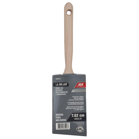 Ace Best 3 in. Angle Trim Paint Brush, Pack of 6