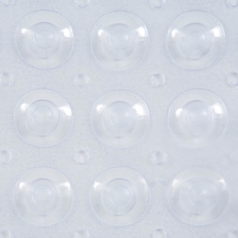 Kenney KN61292 Bath Mat, 31 in L, 15 in W, Vinyl, Clear
