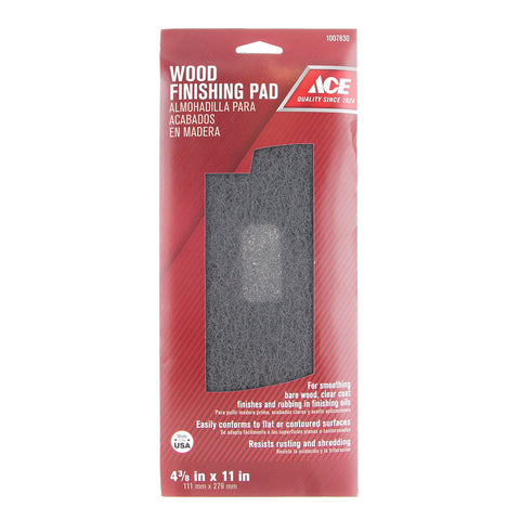 Ace 000 Grade Medium Finishing Pad 1 pk, Pack of 5