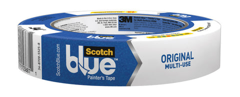 Scotch 0.94 in. W x 60 yd. L General Purpose Painter's Tape Medium Strength Blue 1 pk