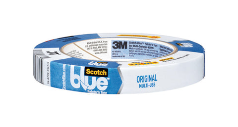 Scotch 0.7 in. W x 60 yd. L General Purpose Painter's Tape Medium Strength Blue 1 pk
