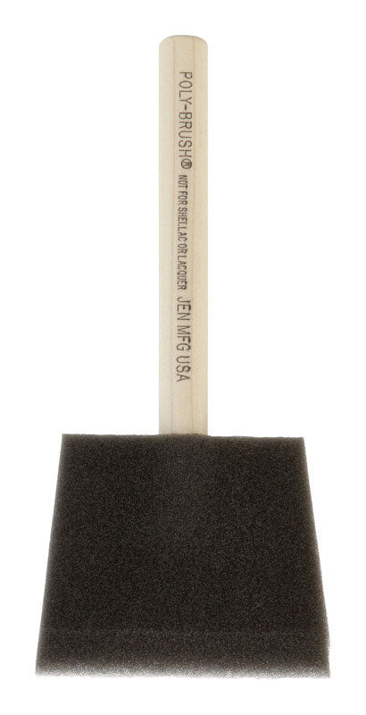 Jen 3 in. W Chiseled Foam Paint Brush