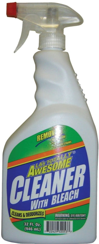 LA's TOTALLY AWESOME 205 All-Purpose Cleaner, 32 oz Spray Bottle, Liquid, Orange, Pack of 12