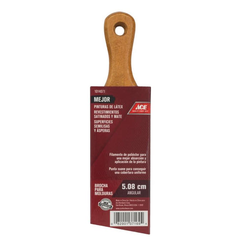 Ace Better 2 in. Angle Paint Brush, Pack of 6