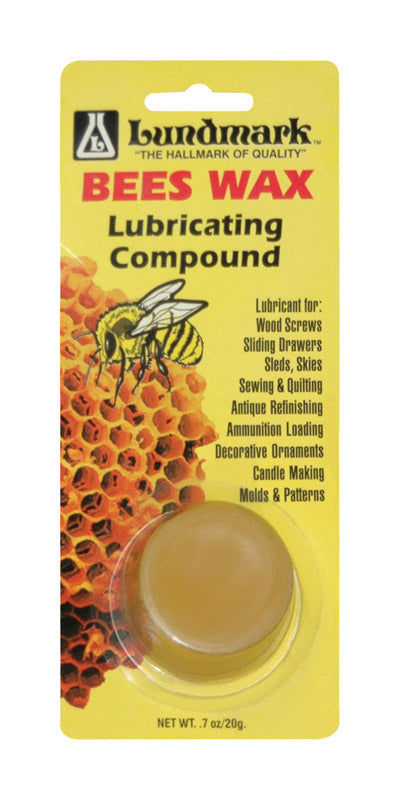 Lundmark General Purpose Bees Wax Lubricating Compound 0.7 oz. Carded