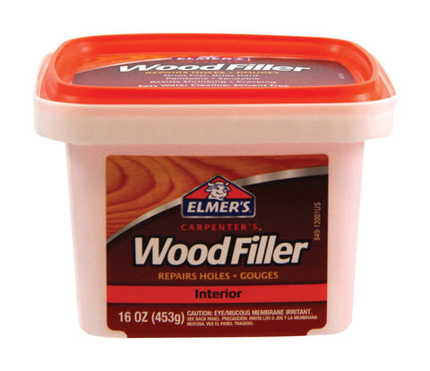 Elmer's Carpenter's Light Brown Wood Filler 16 oz.