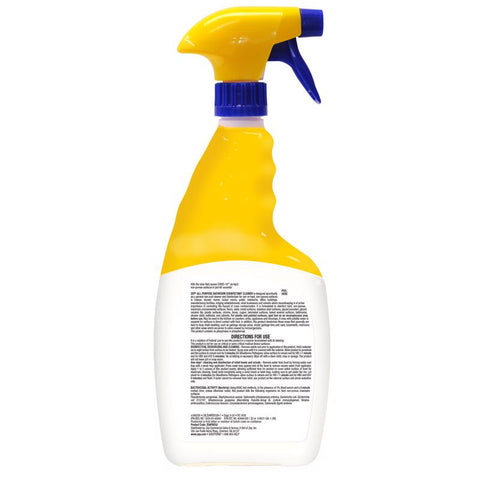 Zep Regular Scent All Purpose Disinfecting Cleaner Liquid 32 oz, Pack of 12