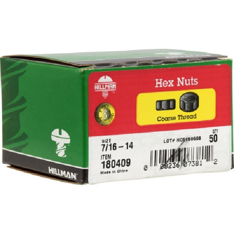 Zinc Dichromate Steel Hex Nut