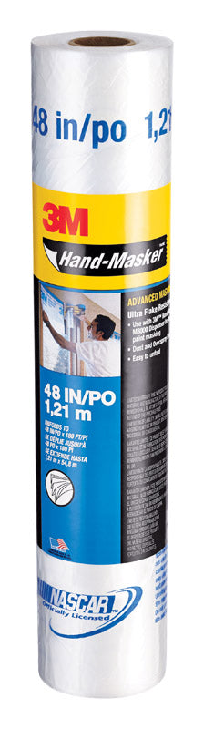 3M Light Weight Plastic Masking Films 48 in. W x 180 ft. L