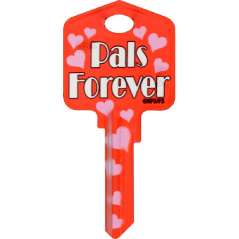 Howard Keys Betty Boop Betty Boop Pals Forever House/Office Key Blank Single sided For Kwikset