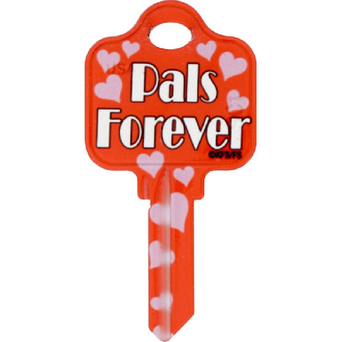 Howard Keys Betty Boop Betty Boop Pals Forever House/Office Key Blank Single sided For Schlage