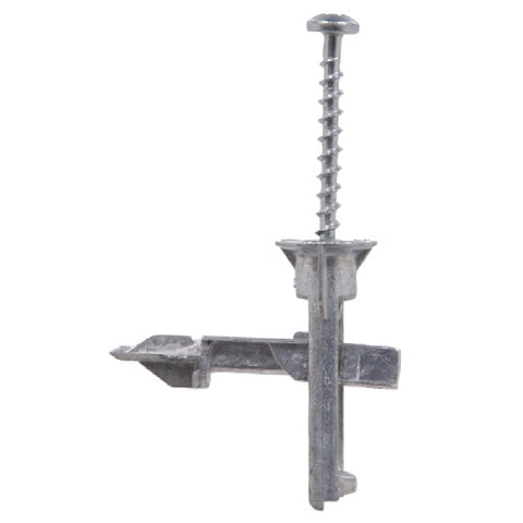 Hillman Walldog No. 10 x 1-1/4 in. L Phillips Pan Head Chrome Construction Screws 52 pk