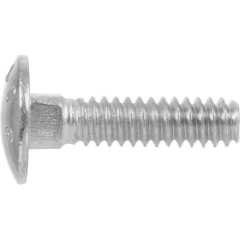 Hillman 5/16 Dia. x 2 in. L Zinc Carriage Bolt 100 pk