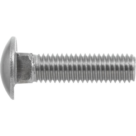 Hillman 0.375 in. Dia. x 3 in. L Stainless Steel Carriage Bolt 25 pk