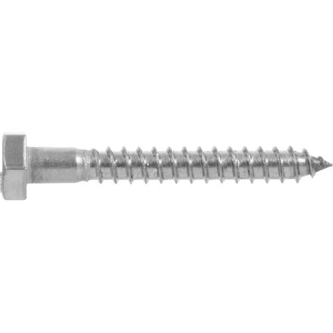 Log Screw Shell Hillman 5/16 in. x 2 in. L Hex Lag Screw – Shell Lumber and Hardware