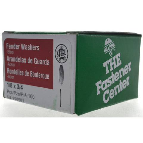 Hillman Zinc 1/8 x 3/4 in. Fender Washer 100 pk