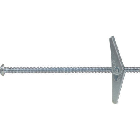 Hillman 1/4 in. Dia. x 3 in. L Round Steel Toggle Bolt 1 pk