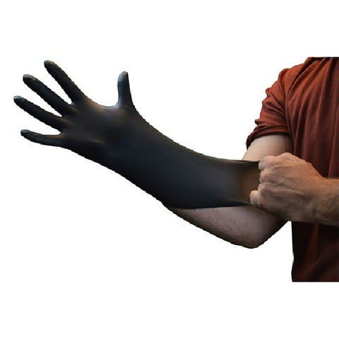 Gloveplus Nitrile Gloves Large 100 pk Black