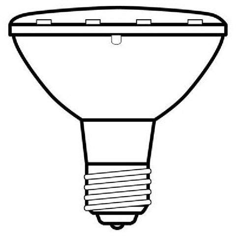 GE Halogen Light Bulb 48 watts 840 lumens Spotlight PAR30 Medium Base (E26) White 1 pk
