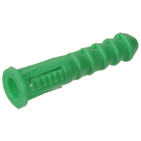 Hillman 1/4 in. Dia. x 1-1/2 in. L Plastic Pan Head Ribbed Anchor Kit 101 pk