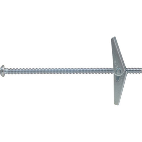 Hillman 1/4 in. Dia. x 5 in. L Round Steel Toggle Bolt 50 pk