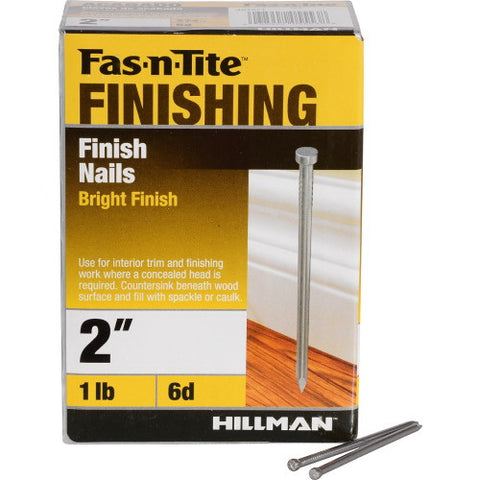 Ace Countersunk 2 in. L Finishing Nail Smooth Bright Steel 1 lb.