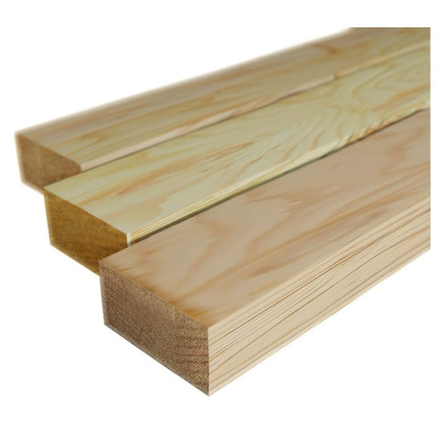 2 x 4, Spruce-Pine-Fir, No. 2, Kiln Dried, Surfaced on 4 Sides