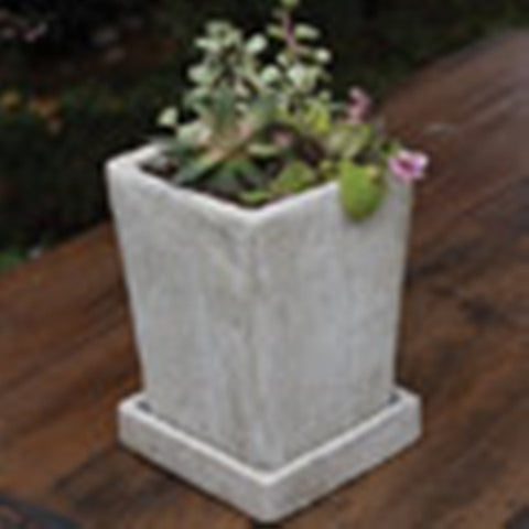 Syndicate Home & Garden Slate Concrete Tapered Square Planter 5-1/2 in.