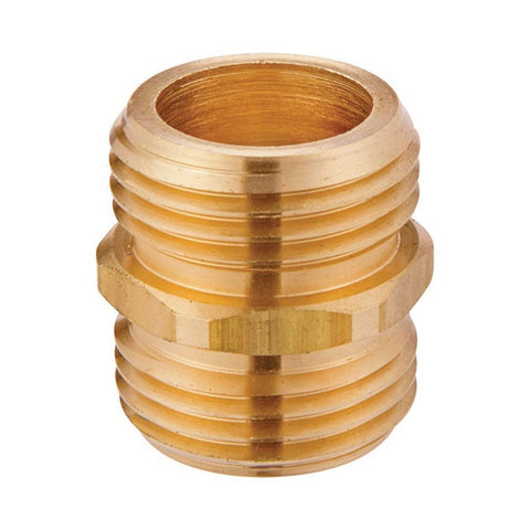 Ace 3/4 in. x 3/4 in. Brass Hose Coupling Male Threaded