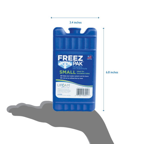 Freez Pak The Icicle Plastic Ice Pack 16 oz. Blue