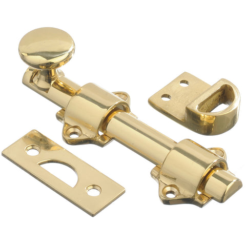 Ace 4.4 in. L Brass Dutch Door Bolt