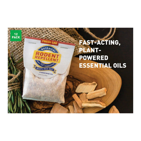Fresh Cab Botanical For Rodents Animal Repellent Solid 12 oz. 4 pk