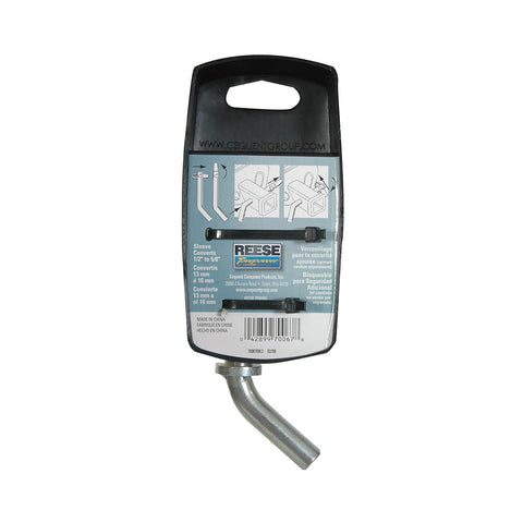 Reese Towpower Zinc Plated Steel Locking 1/2 to 5/8 in. Anti-Theft Receiver Pin/Lock