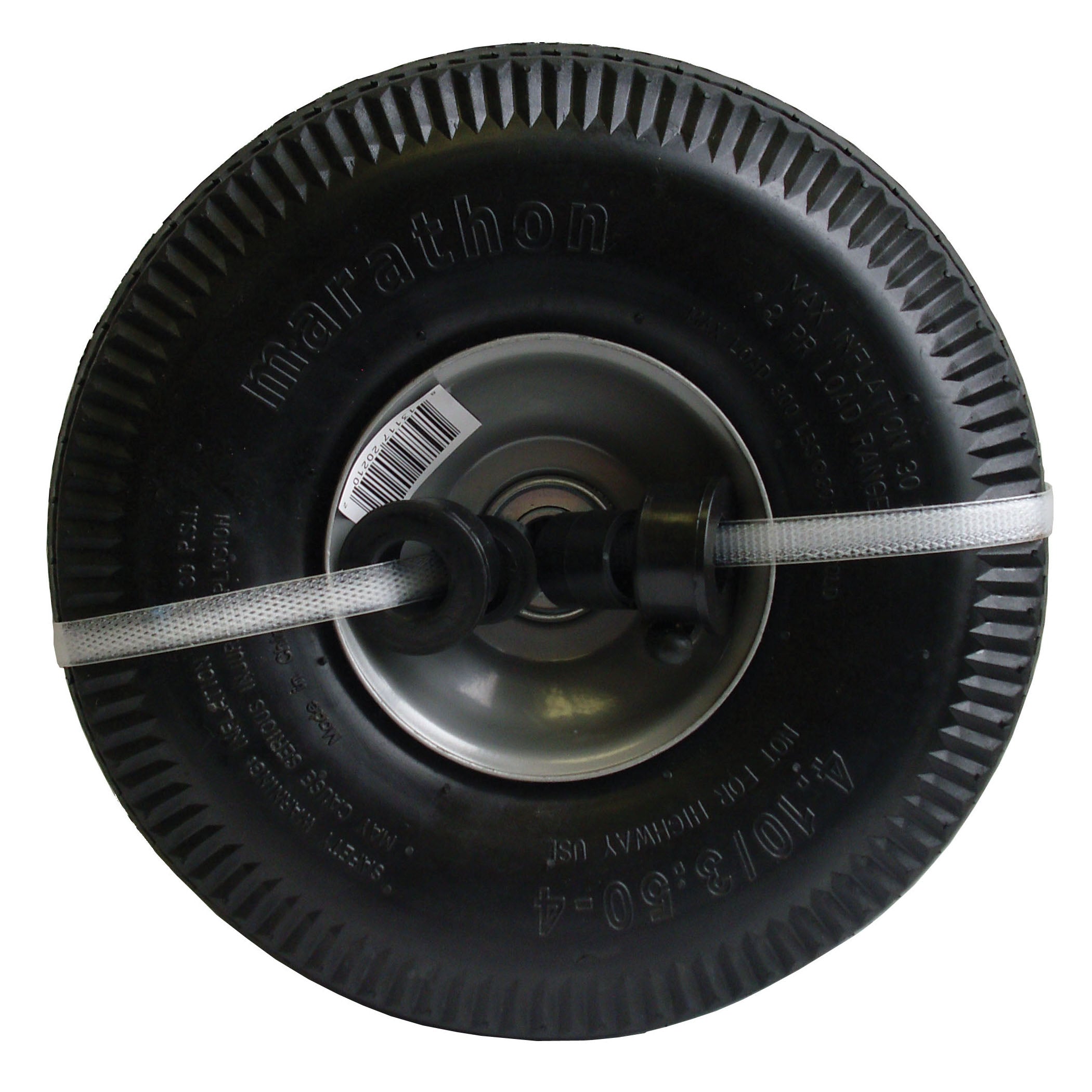 Marathon Hand Truck Tire 10 in. Dia. 300 lb. Butyl Rubber – Shell ...