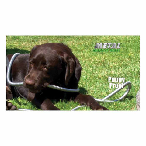 Metal Garden Hose As Seen on TV 5/8 in. Dia. x 50 ft. L Garden Hose Kink Resistant